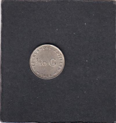 Beschrijving: 1/10 Gulden 
